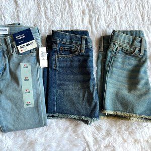 Unisex Jeans for Toddler 5T - 3pcs
